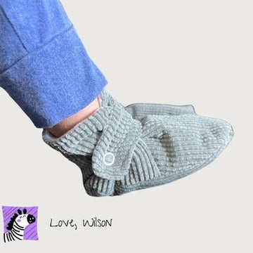 Sage Corduroy Booties - Size A-H