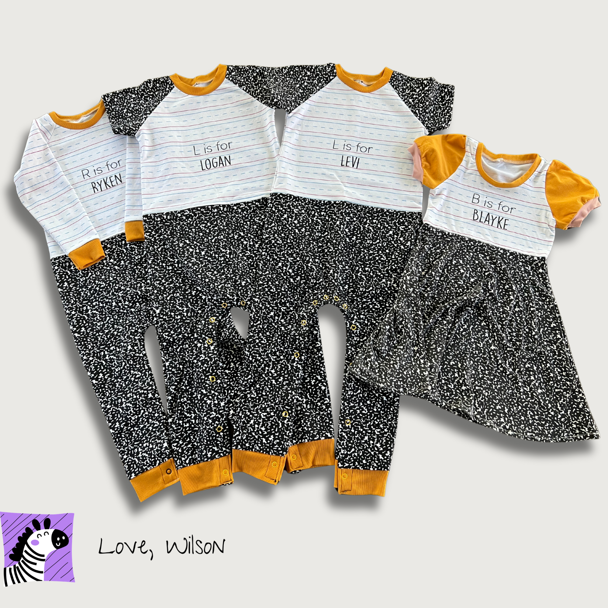 Adaptive Back to School Romper