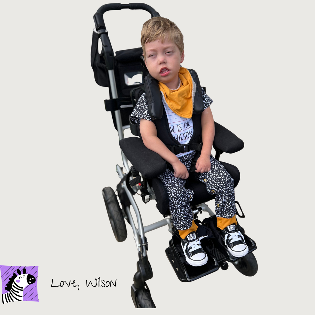 Adaptive Back to School Romper
