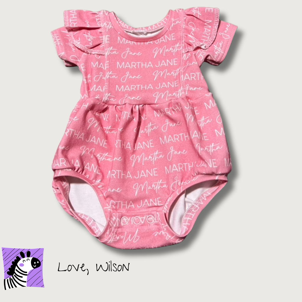 Fall- Bubble Romper