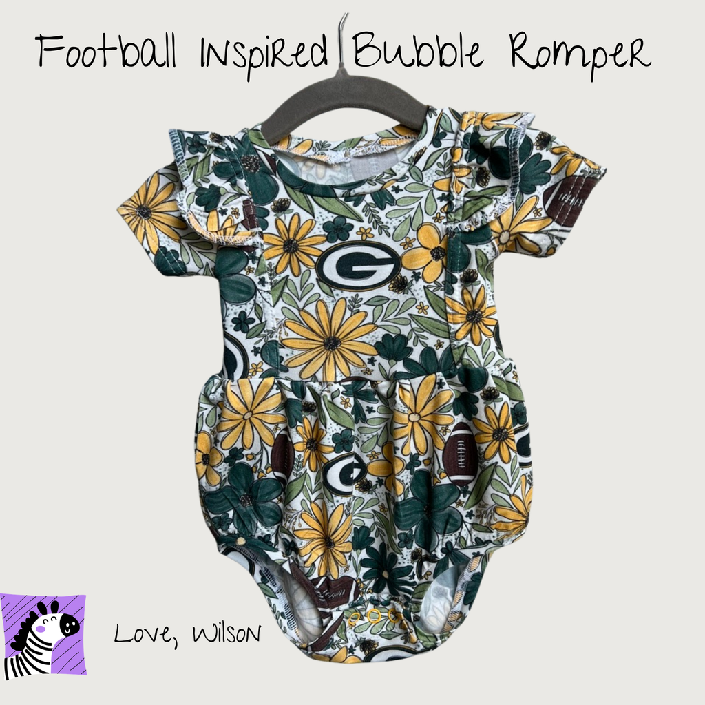 Game Day Bubble Romper (Pre-Order)