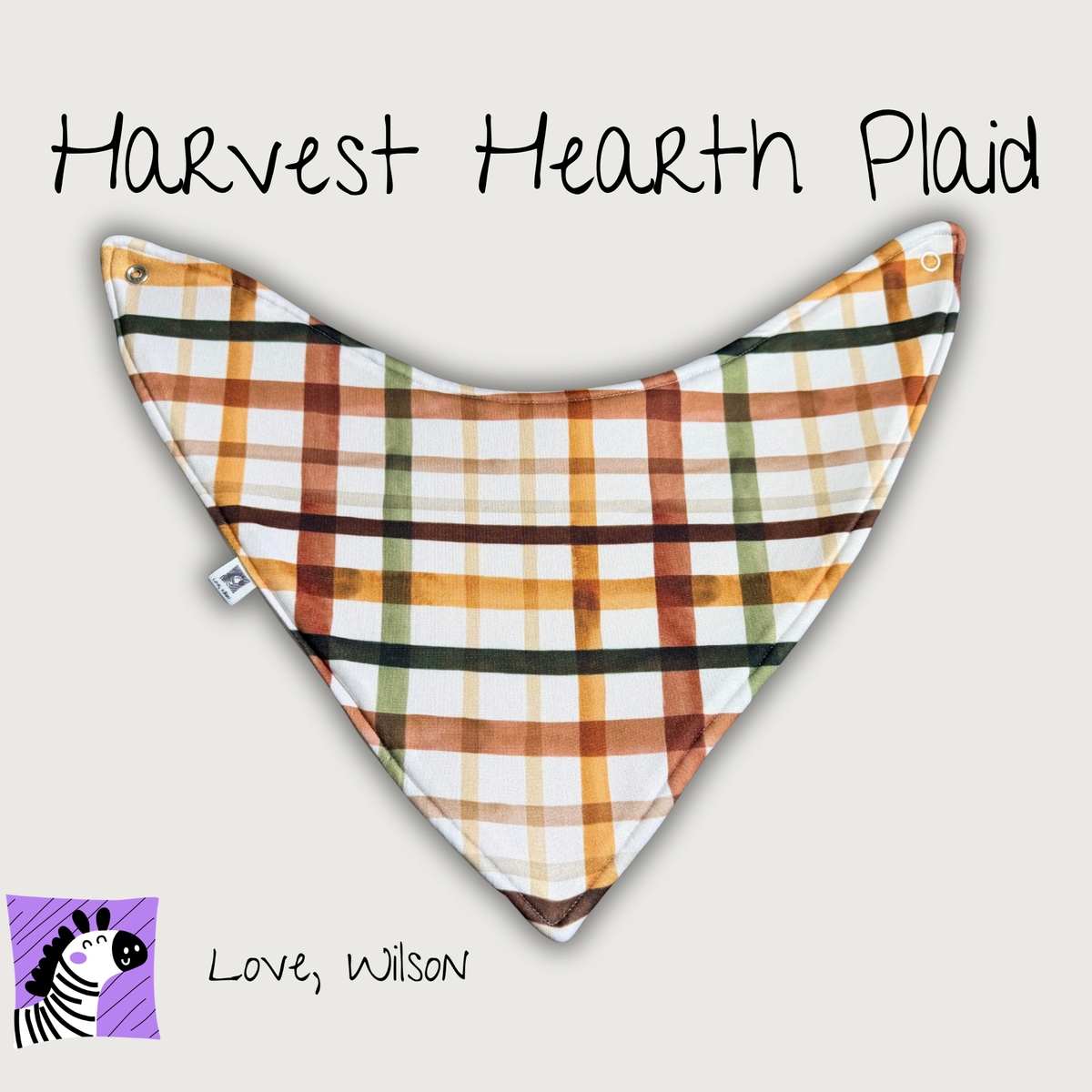 Autumn Bibs | Child Size Medium