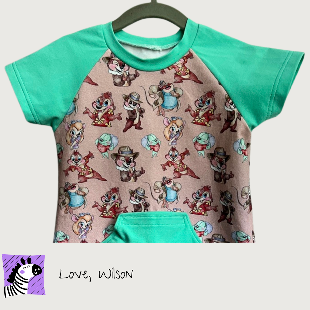 Kangaroo Pocket Romper (NB-18Mos) (Multiple Designs)