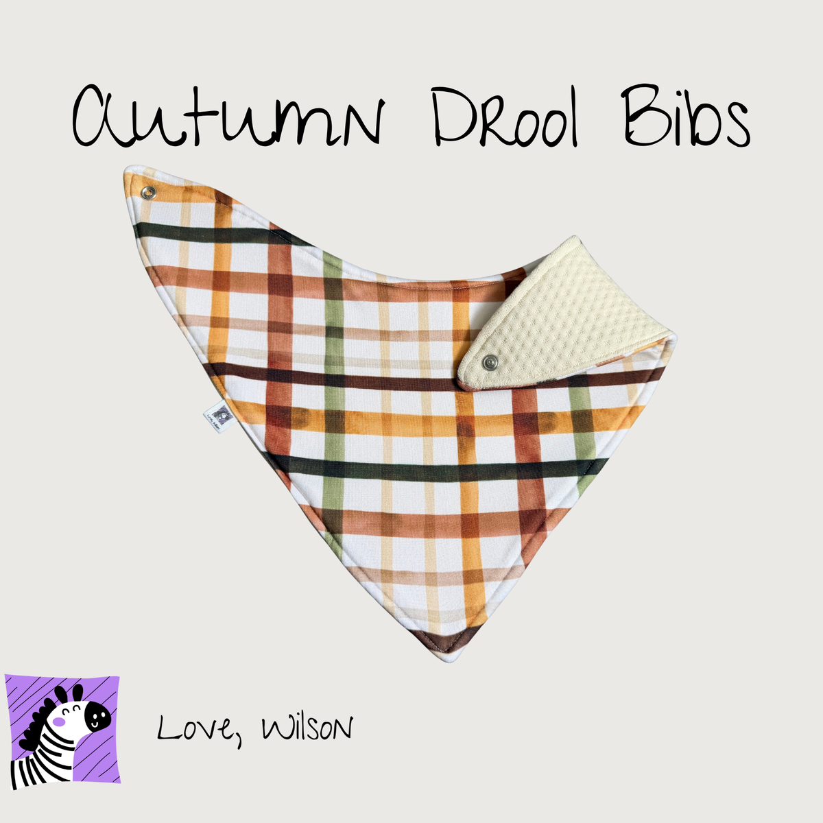 Autumn Bibs | Child Size Medium