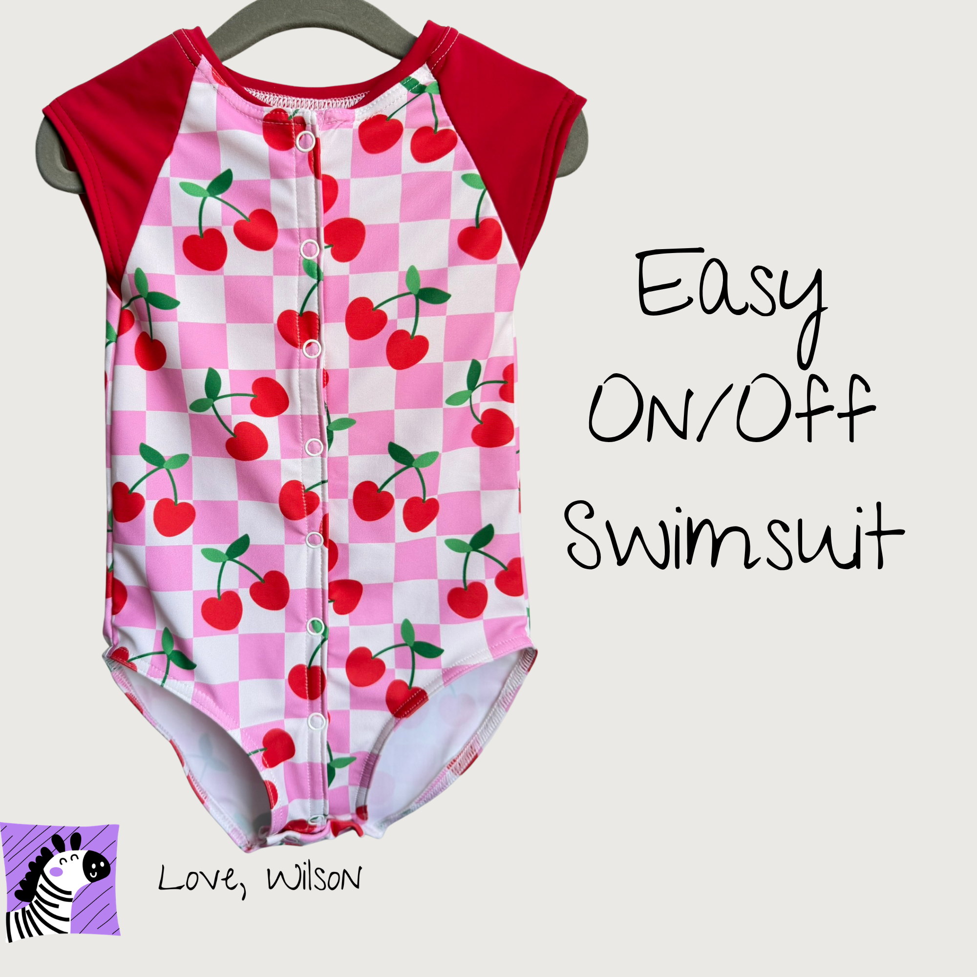 Pre-Order | Easy On/Off Swim (Girls Style)