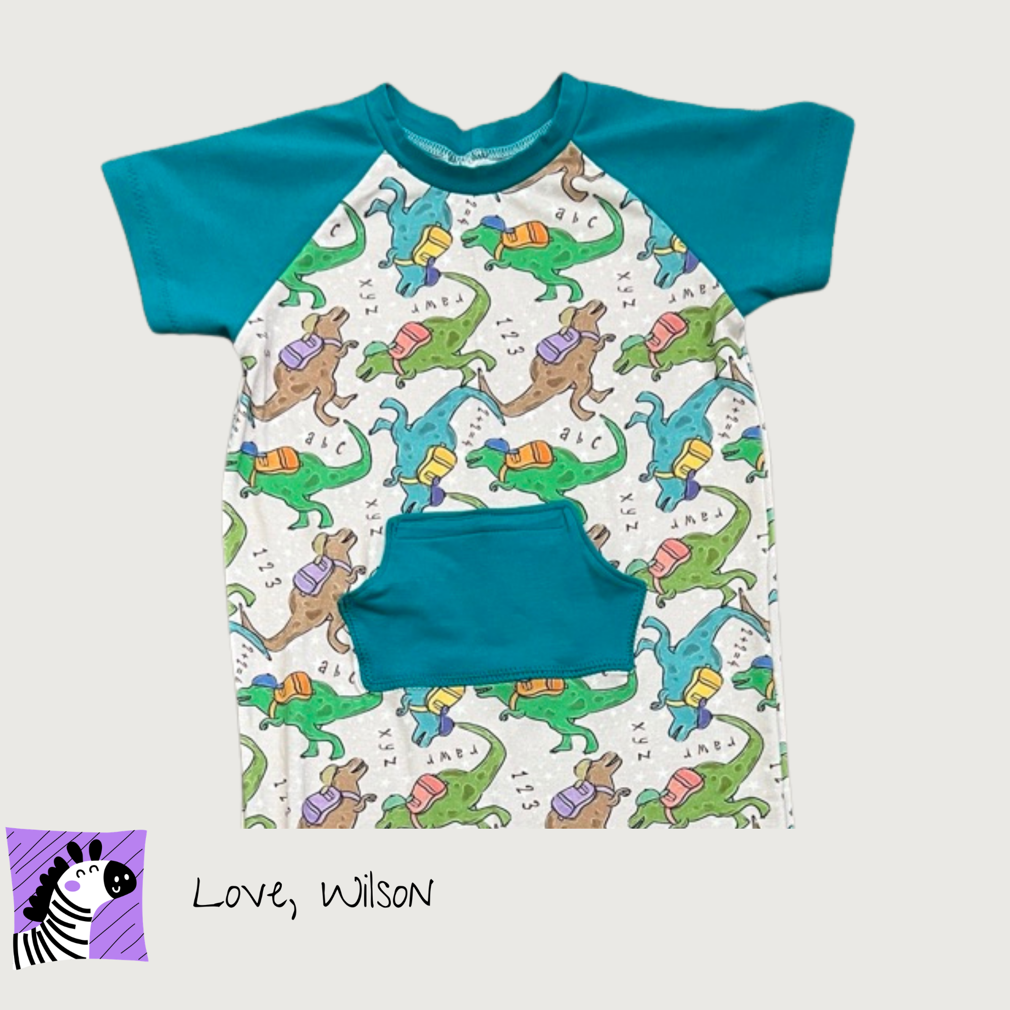 Kangaroo Pocket Romper (NB-18Mos) (Multiple Designs)