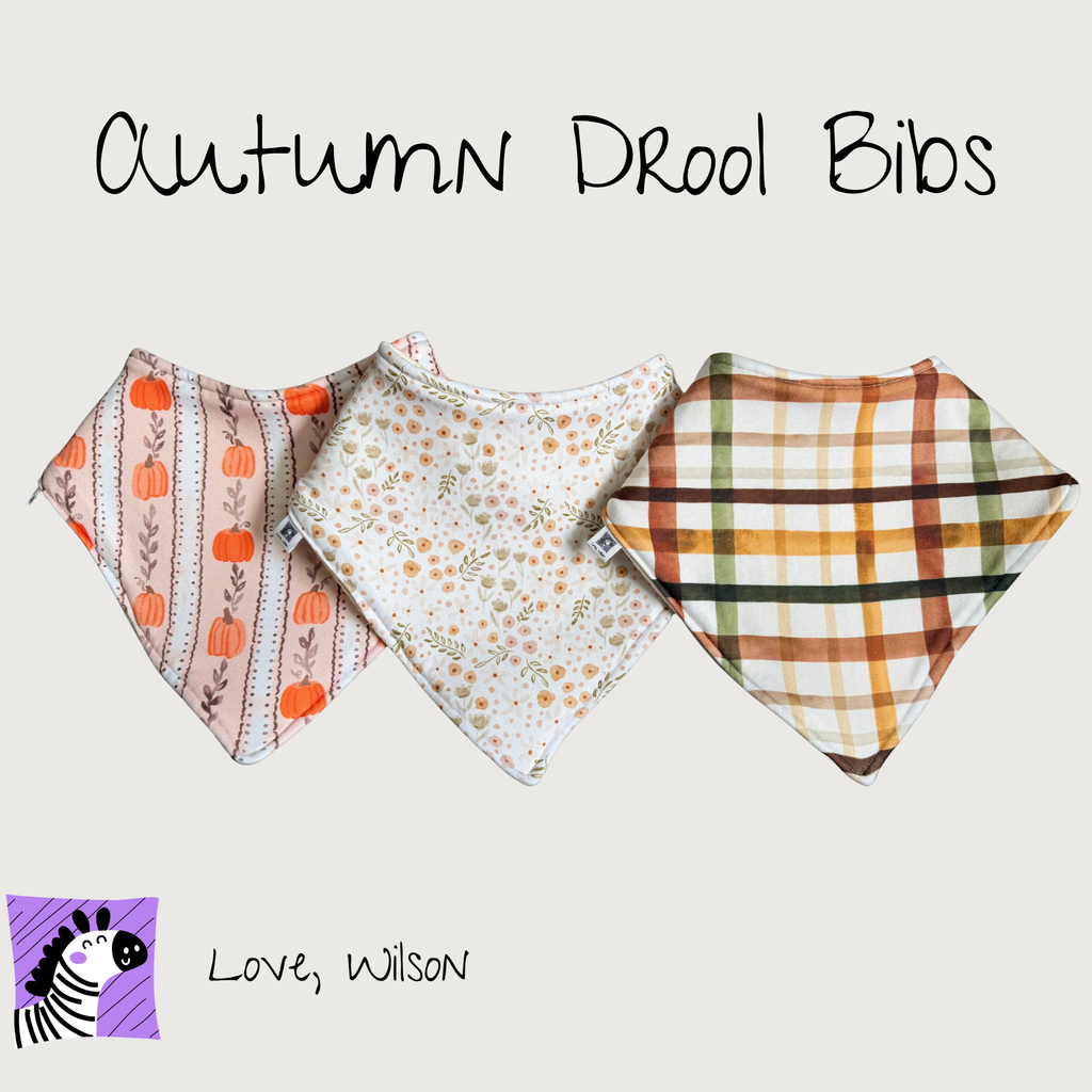 Autumn Bibs | Child Size Medium