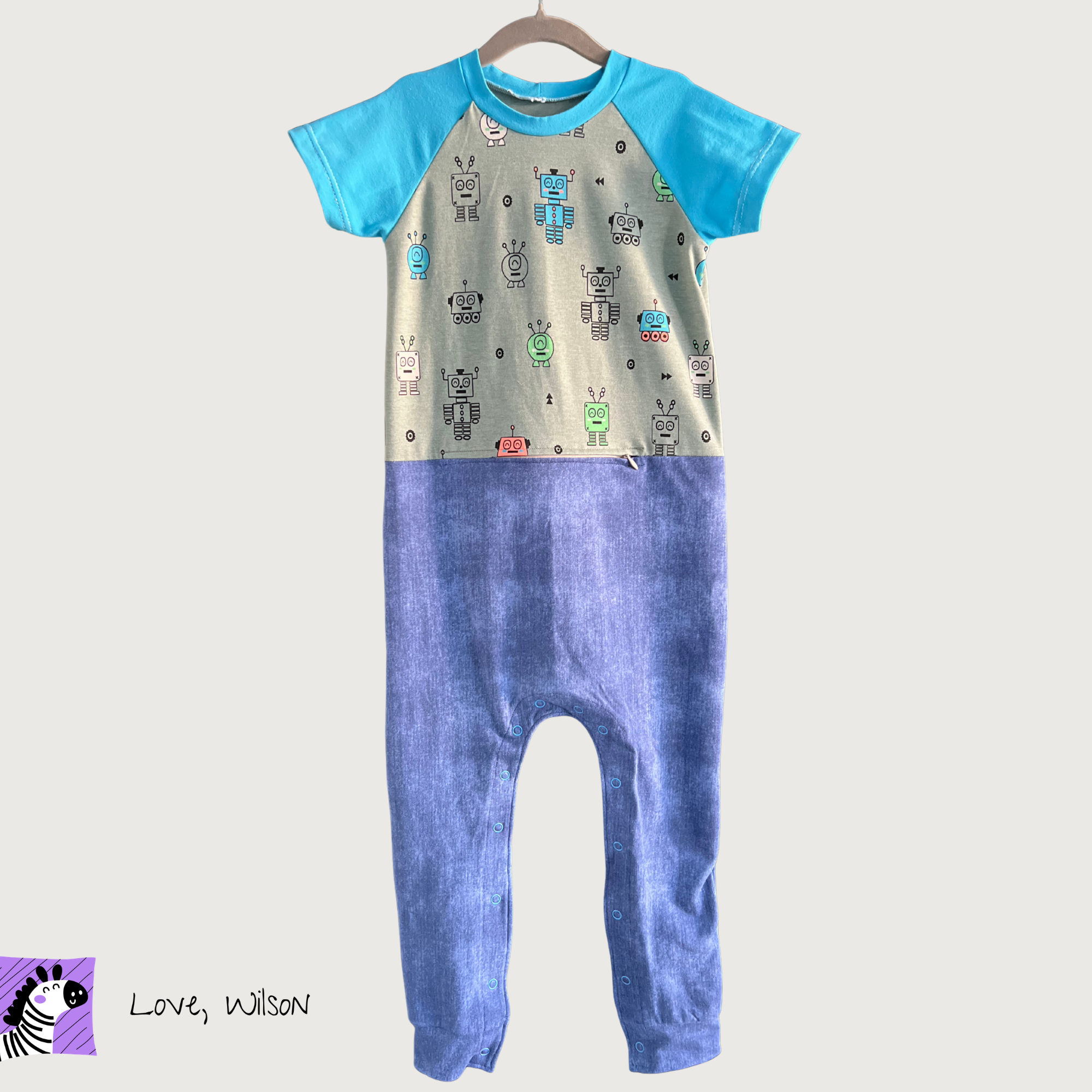 Faux 2-Piece Adaptive Romper (2T+)
