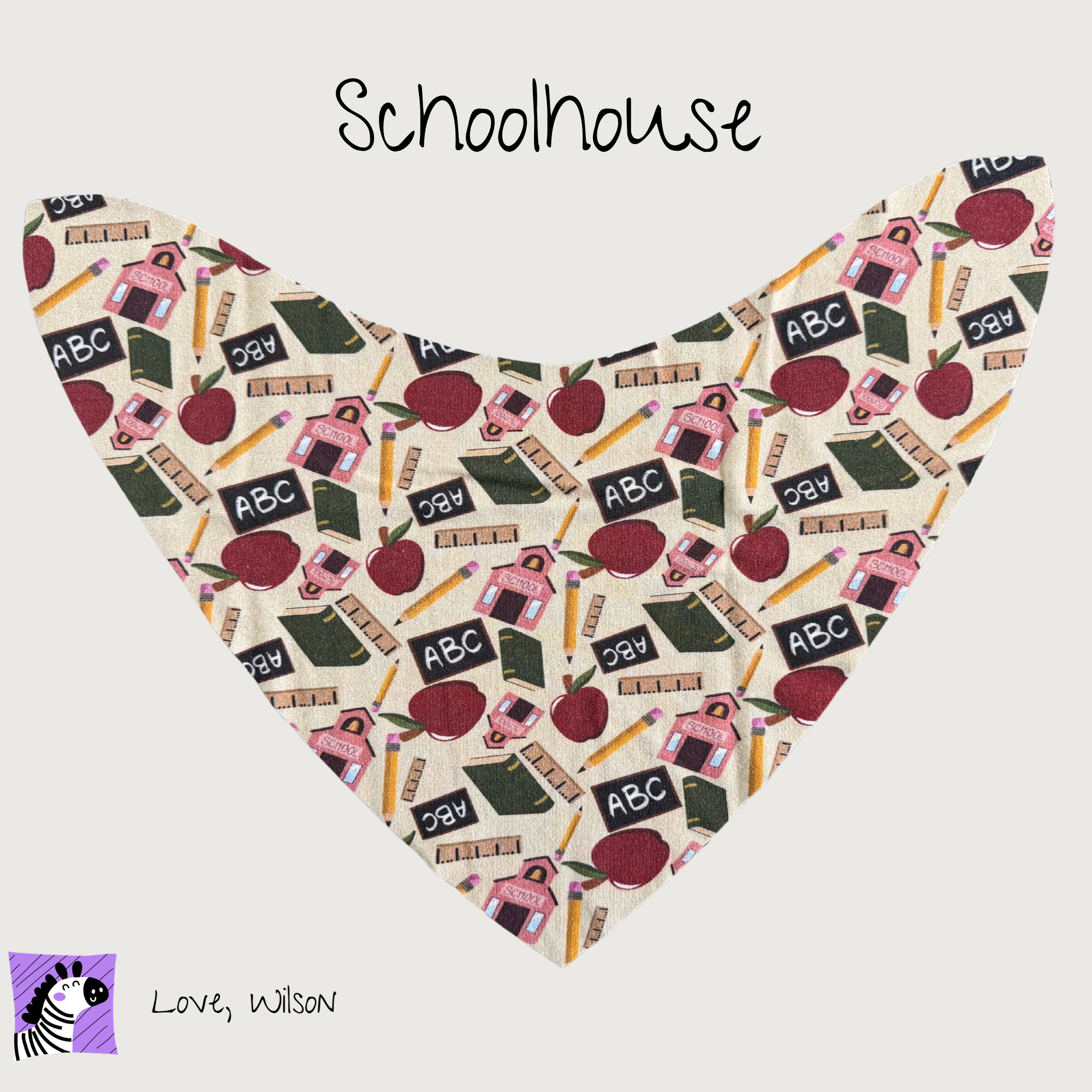 Girls Bibs | Child Size Medium (with super absorbent backing)