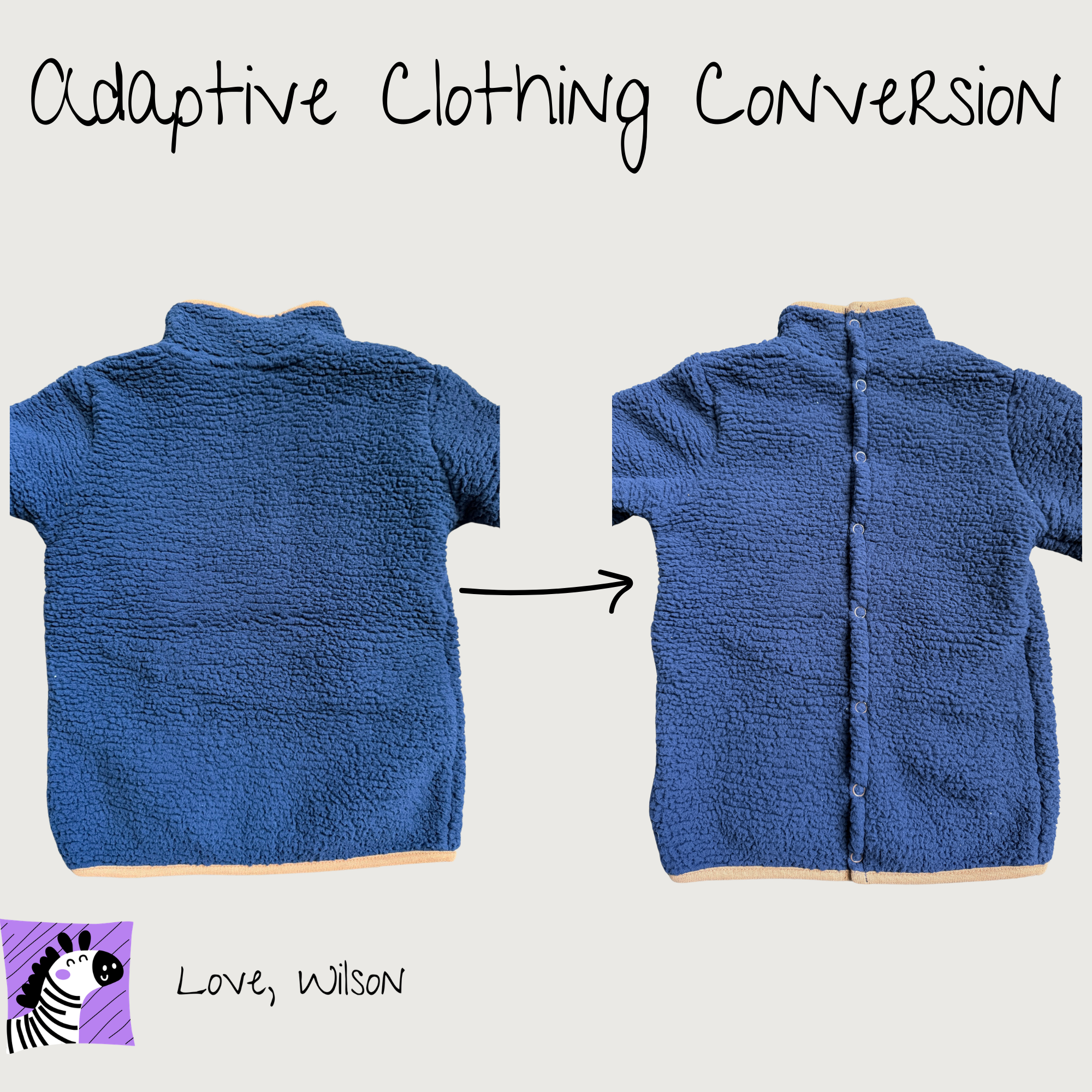 Adaptive Clothing Conversion - Request a Quote